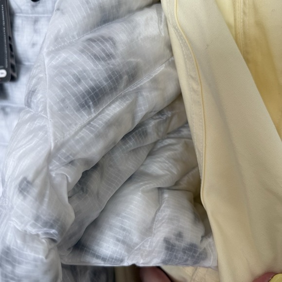 Nike Therma-Fit Tech Pack 3-1 jacket Women's Size XL Butter Yellow NWT Puffer - Picture 10 of 13